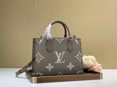LOUIS VUITTON TOTE BAG  ON THE GO 25cm