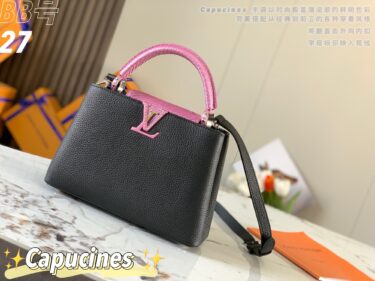 LOUIS VUITTON Capucines 27cm×18cm×9cm 一部蛇皮使用