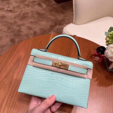 HERMES Kelly 鰐皮VIP!!! 19cm