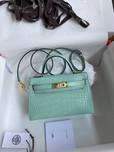 HERMES Kelly 鰐皮VIP!!! 19cm