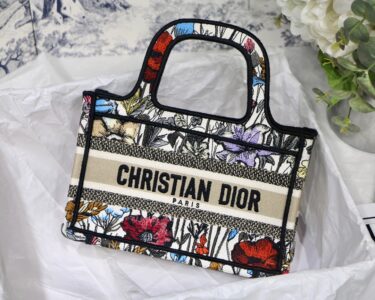 DIOR BOOK TOTE ミニバッグ サイズ：22.5 x 24 x 8 cm