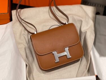 HERMES Constance EPSON皮 幅19cm ショルダーバッグ
