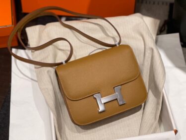 HERMES Constance EPSON皮 幅19cm ショルダーバッグ