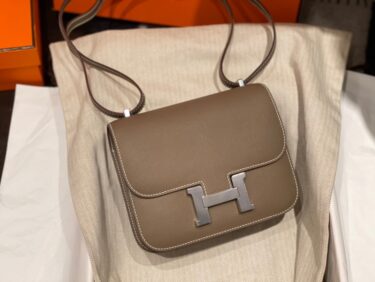 HERMES Constance EPSON皮 幅19cm ショルダーバッグ