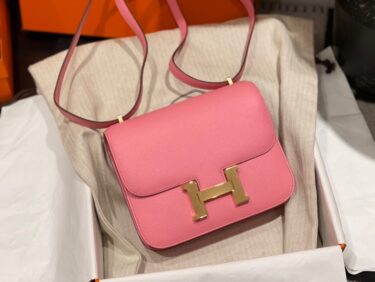 HERMES Constance EPSON皮 幅19cm ショルダーバッグ