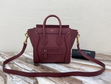 CELINE Nano Luggage 20cm×20cm×10cm