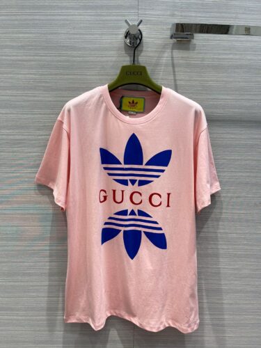 GUCCI × ADIDAS　Cotton Jersey T-shirt