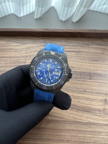 ROLEX DiW Carbon Sea-Dweller OCEAN BLUE DIW Factory プレミア品リリース
