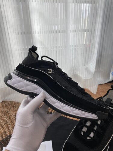 CHANEL レザー大人気カジュアルスニーカー