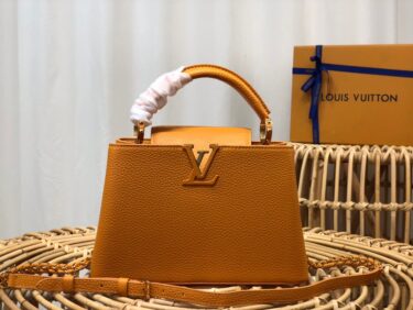 LOUIS VUITTON Capucines 27cm×18cm×9cm Taurillon皮