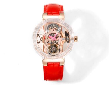 LOUIS VUITTON Tourbillon ケース42mm 厚さ11mm