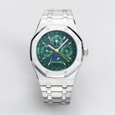 AUDEMARS PIGUET ロイヤルオーク パーペチュアルカレンダー 41mm 26615TI.OO.1220TI.01 〔世界限定300本モデル〕正規品同様全て動作致します!!! ケース41mm