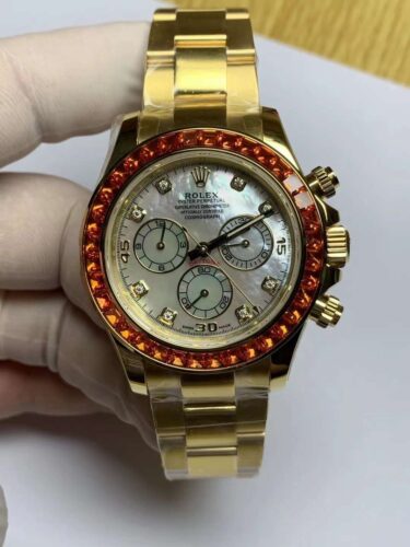Rolex Daytona  ROLEX ロレックス デイトナ 116578SACO オレンジサファイア 4130ムーブメント