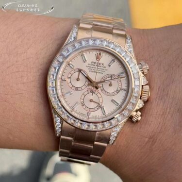 Rolex Daytona 126535TBR Mặt Sundust Oysterflex 40mm clean factory 4131movement