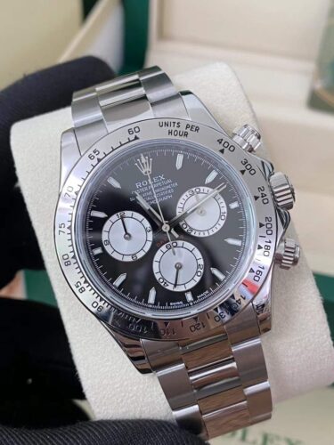 ロレックス（ROLEX）デイトナ ホワイトゴールド ブライトブラック＆スチール文字盤 126509 〔2023年12月/ランダムシリアル〕〔メンズ〕〔腕時計〕7750movement